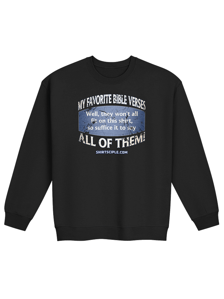 My Favorite Bible Verses Sweatshirt product image (25)