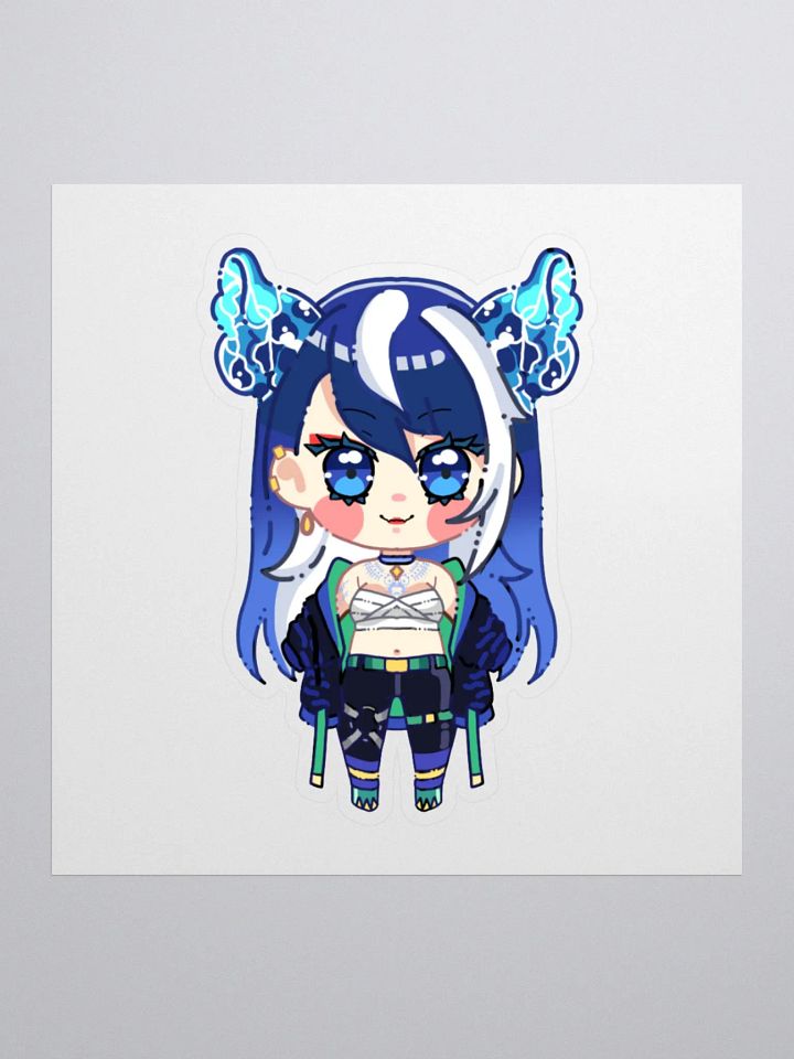 Chibi Sea Fox Sticker product image (2)