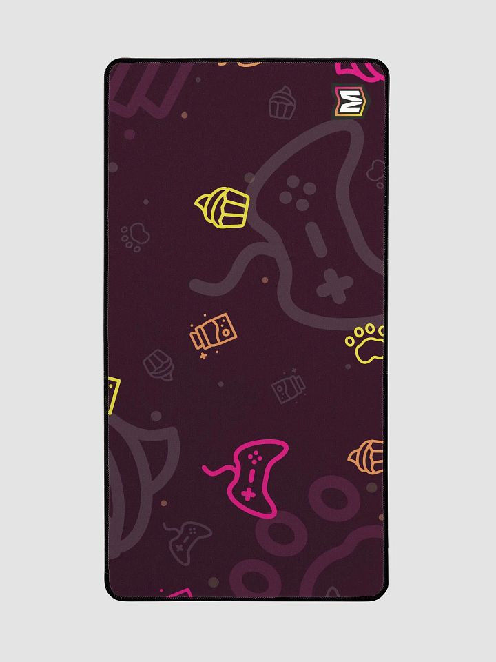 The 'Delicious Items' Desk Mat size L - Dark product image (2)