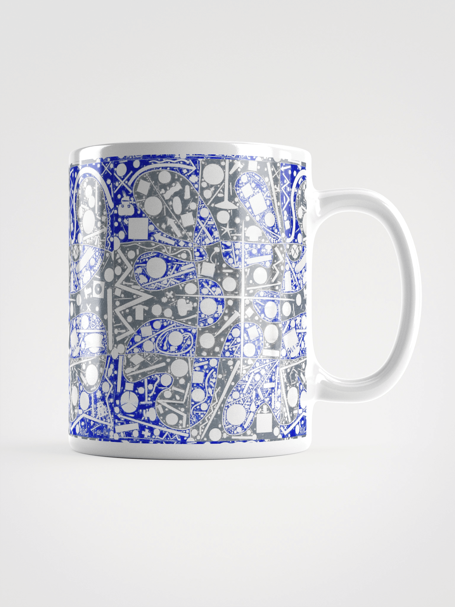 Cartoon Crankshaft White Glossy Mug product image (3)