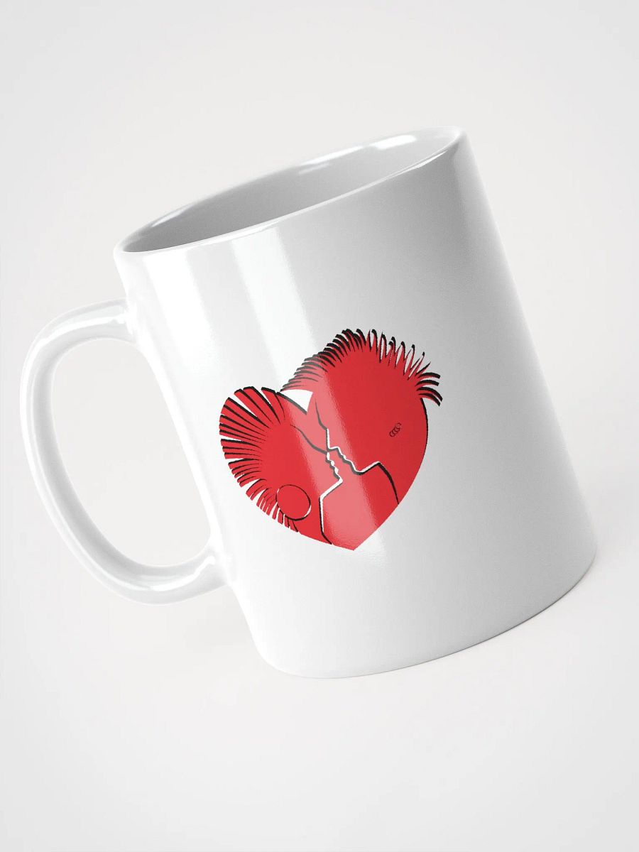 LOVE IN PROFILE HEART, LOVE, PROFILE, RED, PUNK, RETRO, VINTAGE, VALENTINE, VALENTINES DAY, ROMANTIC, ROMANCE, COUPLE, GIRLFRIEND, BOYFRIEND, HUSBAND, WIFE product image (6)