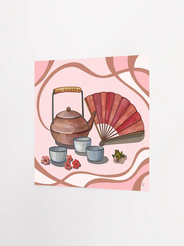 Tranquil Teatime Delight Poster - Coffee Shop No. 8 product image (2)
