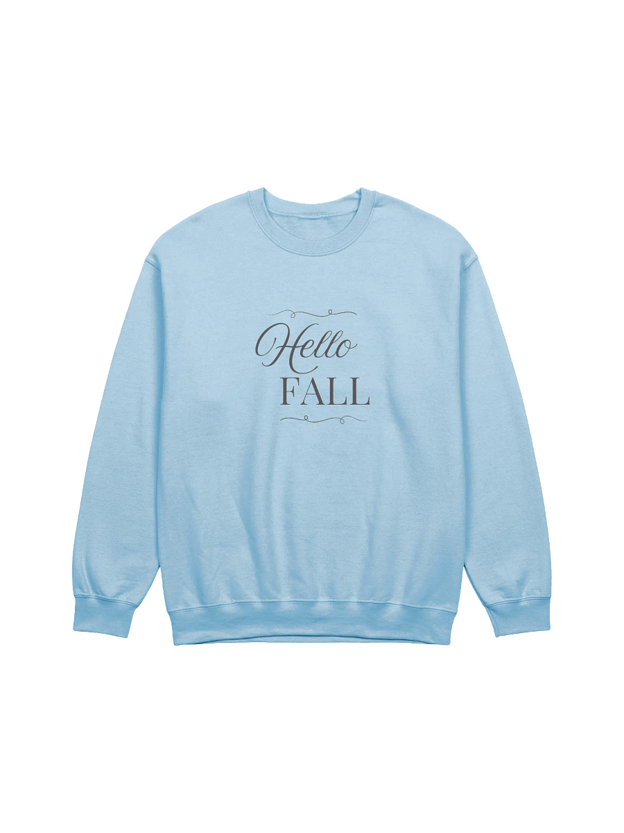 Hello FALL Classic Crewneck Sweatshirt product image (2)