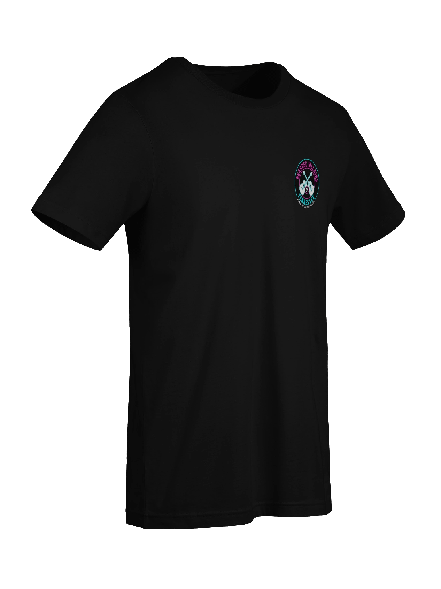 TSV Bearded Villains Neon Nights T-Shirt | Miami Vice | Front/Back Print product image (9)