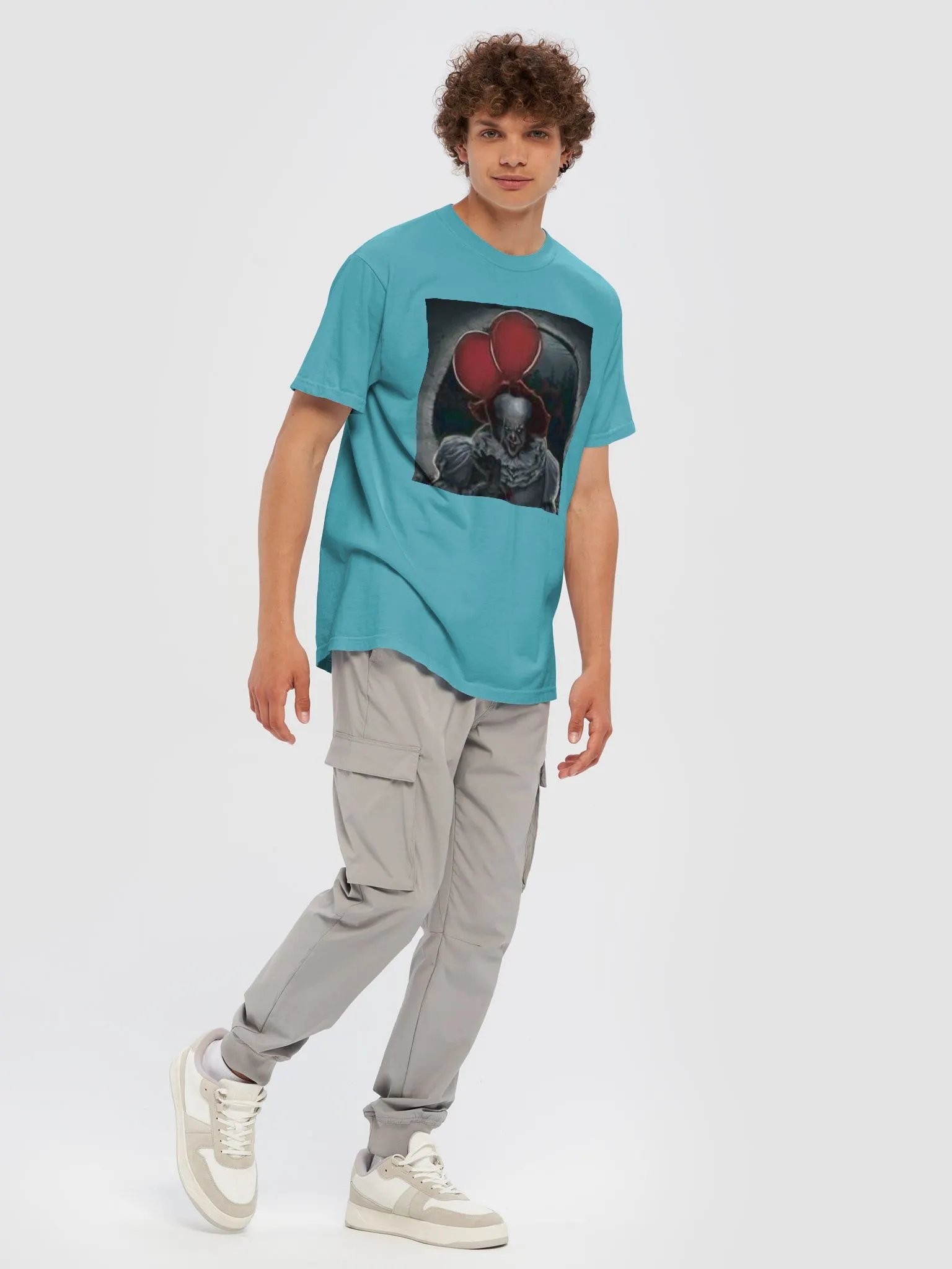 Sinister Clown Balloons T-Shirt product image (7)