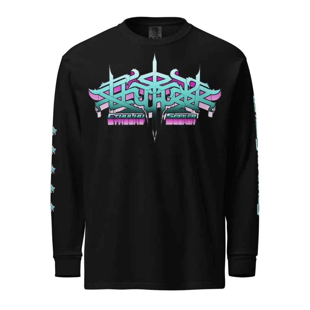 CthulhuSeeker Synthwave -Ver. 5- Longsleeve product image (37)
