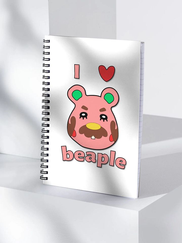 I Love Beaple Notebook product image (1)