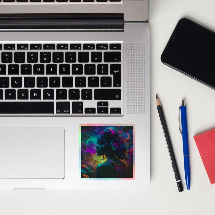 Soundscapes Sessions 1- Kaia Holo Sticker product image (12)