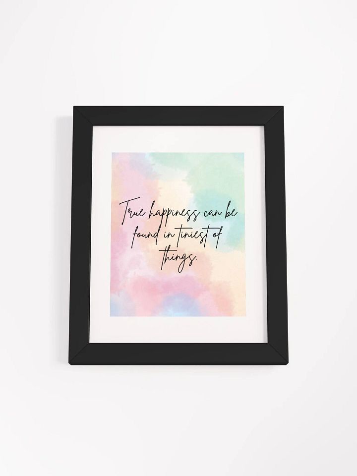 True Happiness Wall Art product image (1)