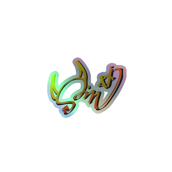 Sin: Kiss-Cut Holographic Sticker product image (1)