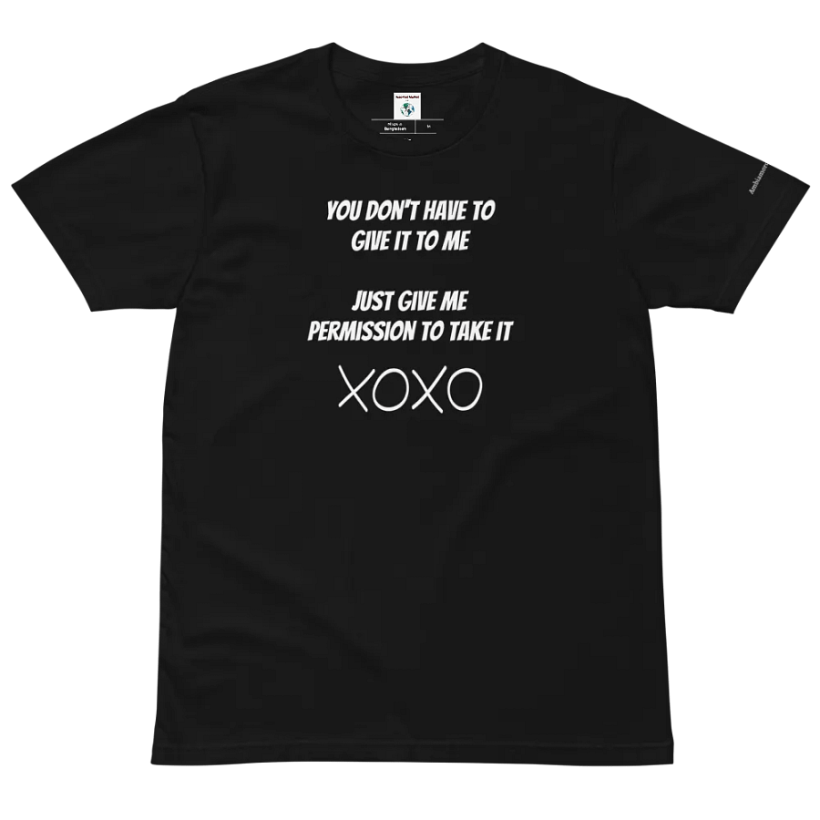 "Permission to Take It" Unisex T-Shirt | Sexy T-Shirt Designs product image (2)