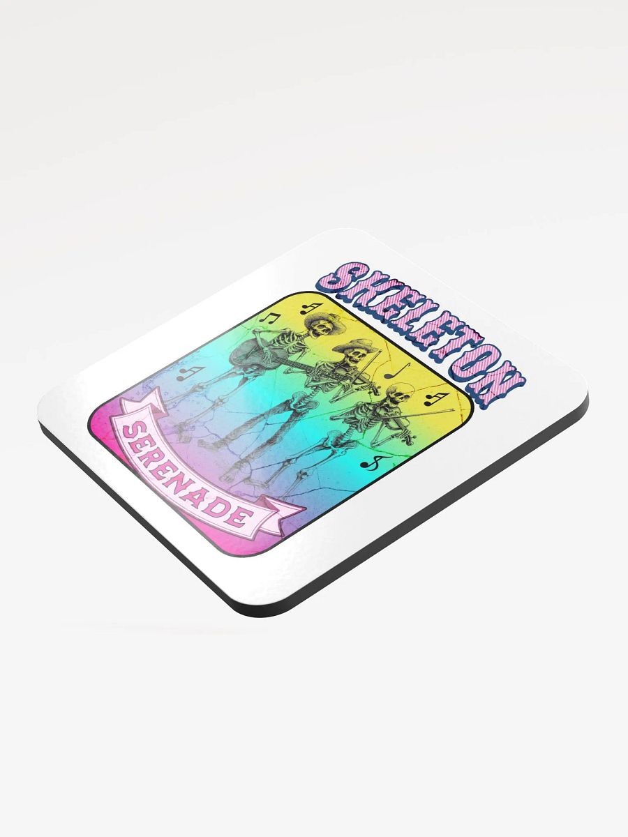 Skeleton Serenade Cork Coaster product image (3)