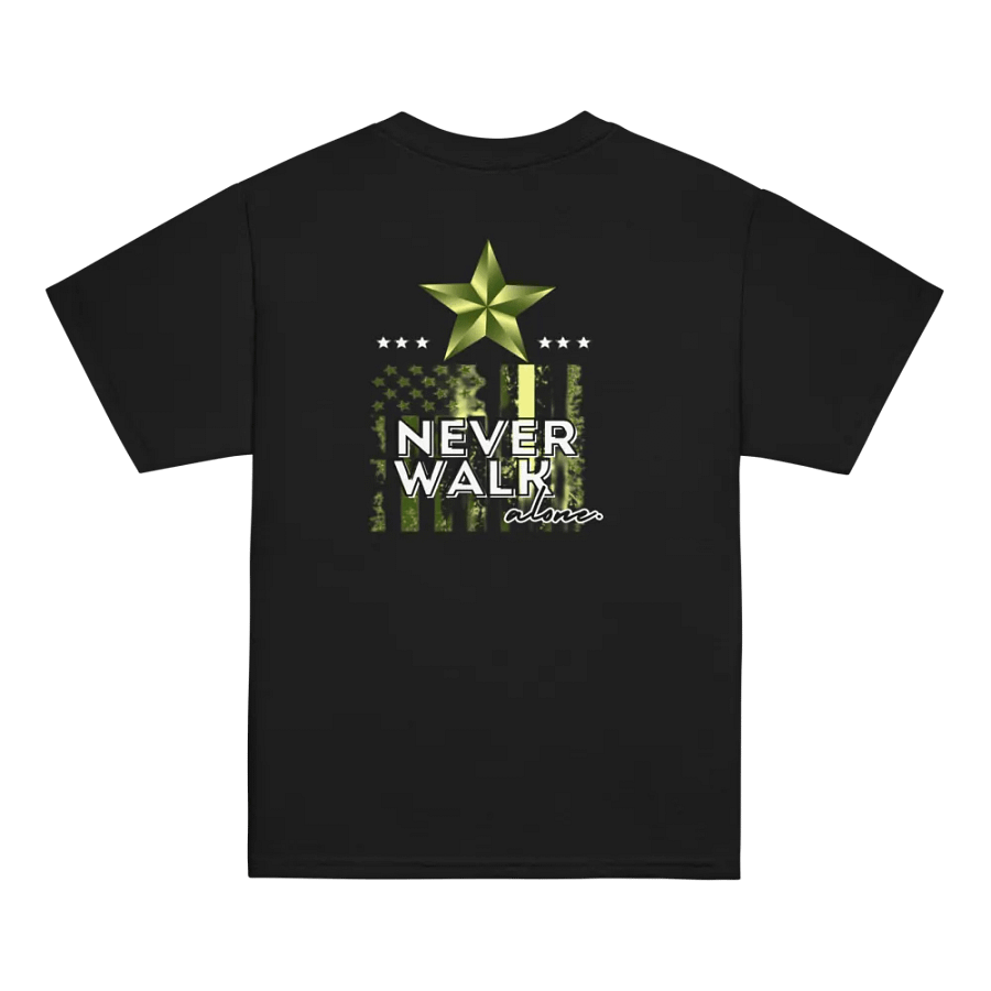 GREEN STAR KIDS NEVER WALK ALONE TEE product image (4)