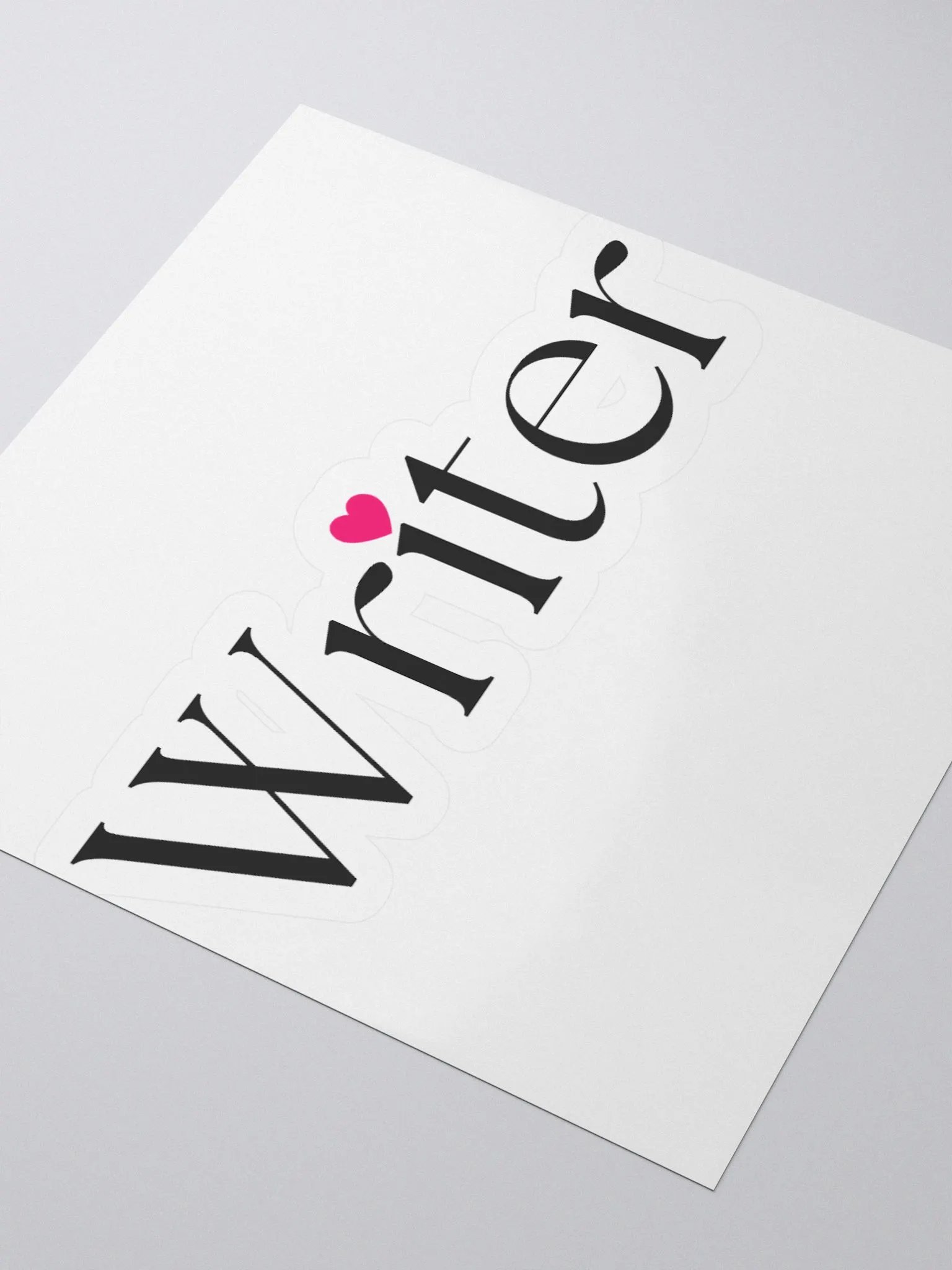 Writer Sticker product image (3)