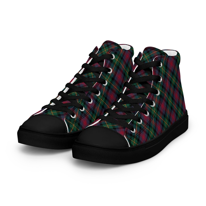 Logan Tartan Men's High Top Shoes product image (2)