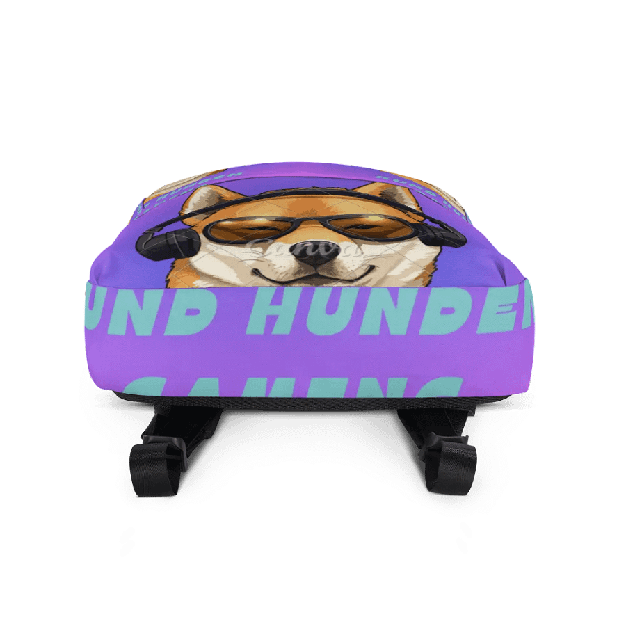 Gaming Shiba Inu All-Over Backpack product image (1)