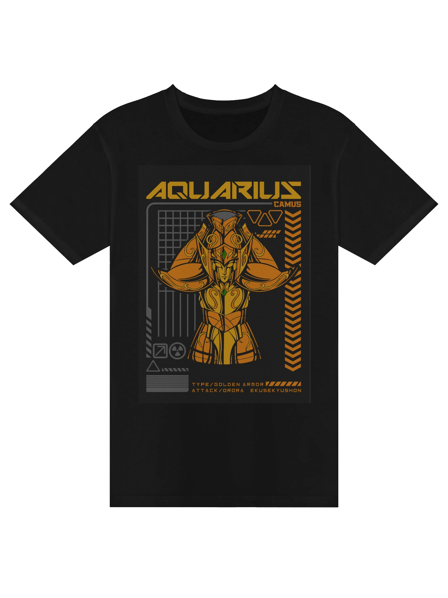 🔱 Aquarius Camus: Golden Execution Tee product image (1)