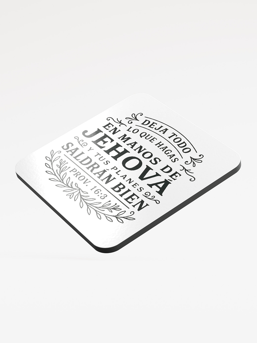 Posavasos "Deja Todo en Manos de Jehová" | Proverbios 16:3 product image (4)