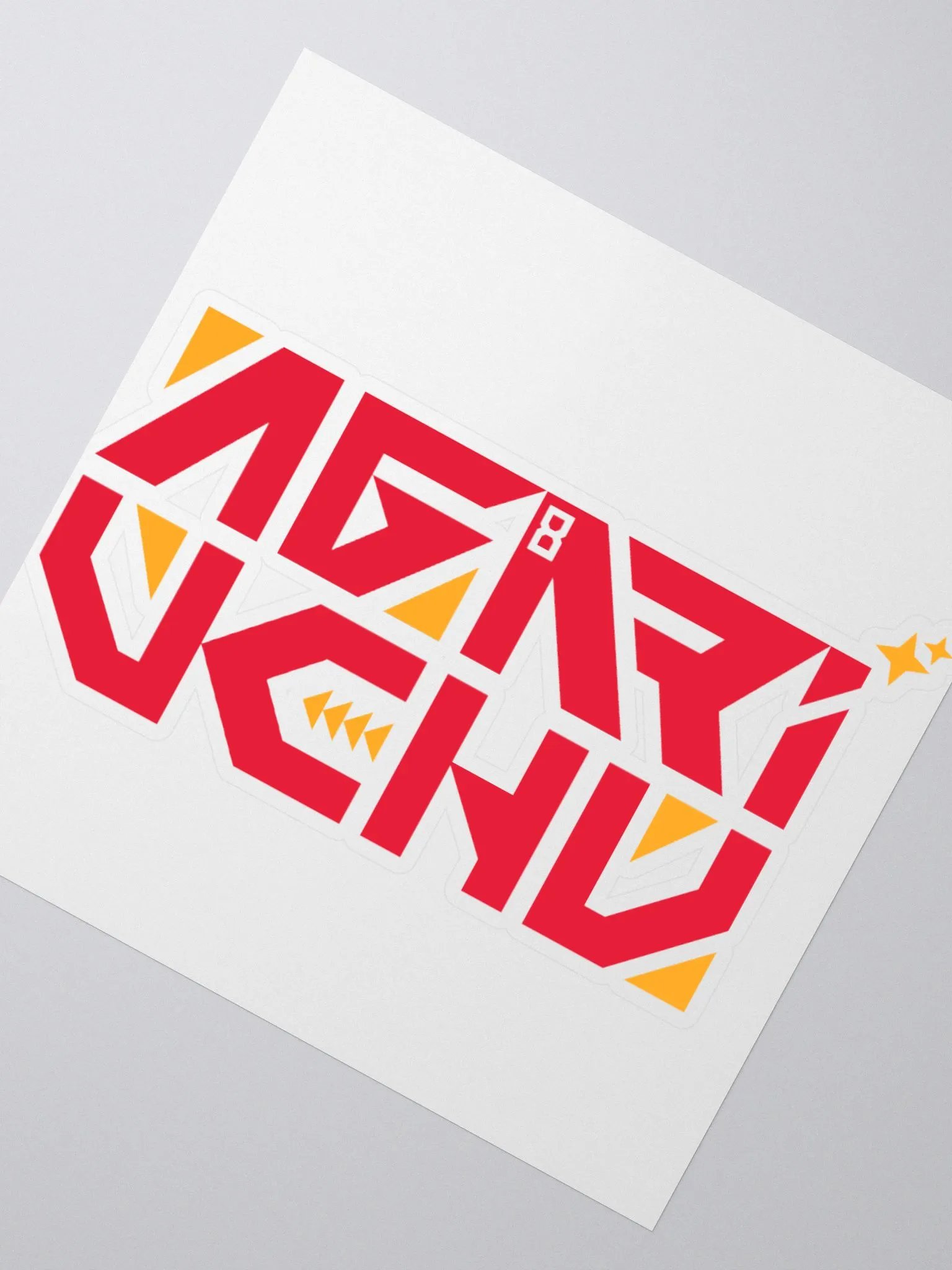 Agari Uchu Logo Sticker product image (6)