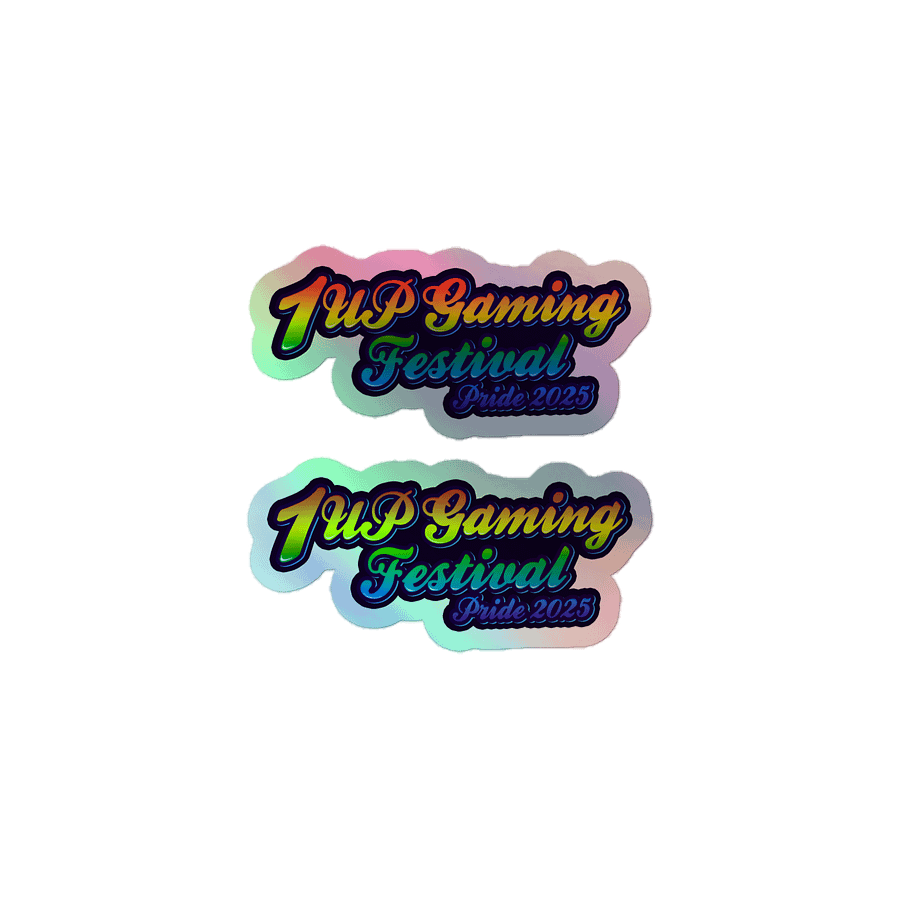 1UP Gaming Festival Pride 2025 Stickers product image (1)