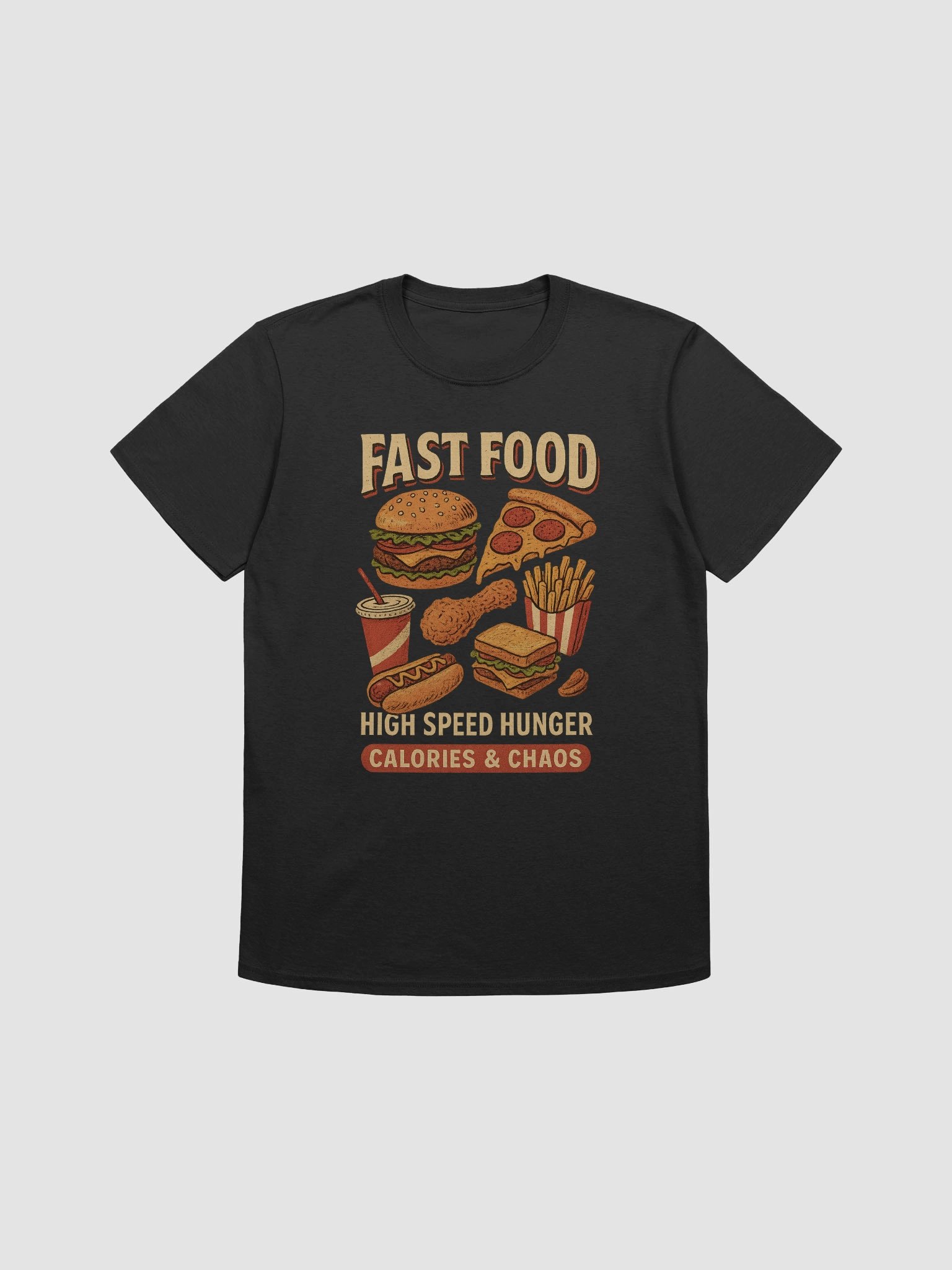 FAST FOOD T-SHIRT product image (1)