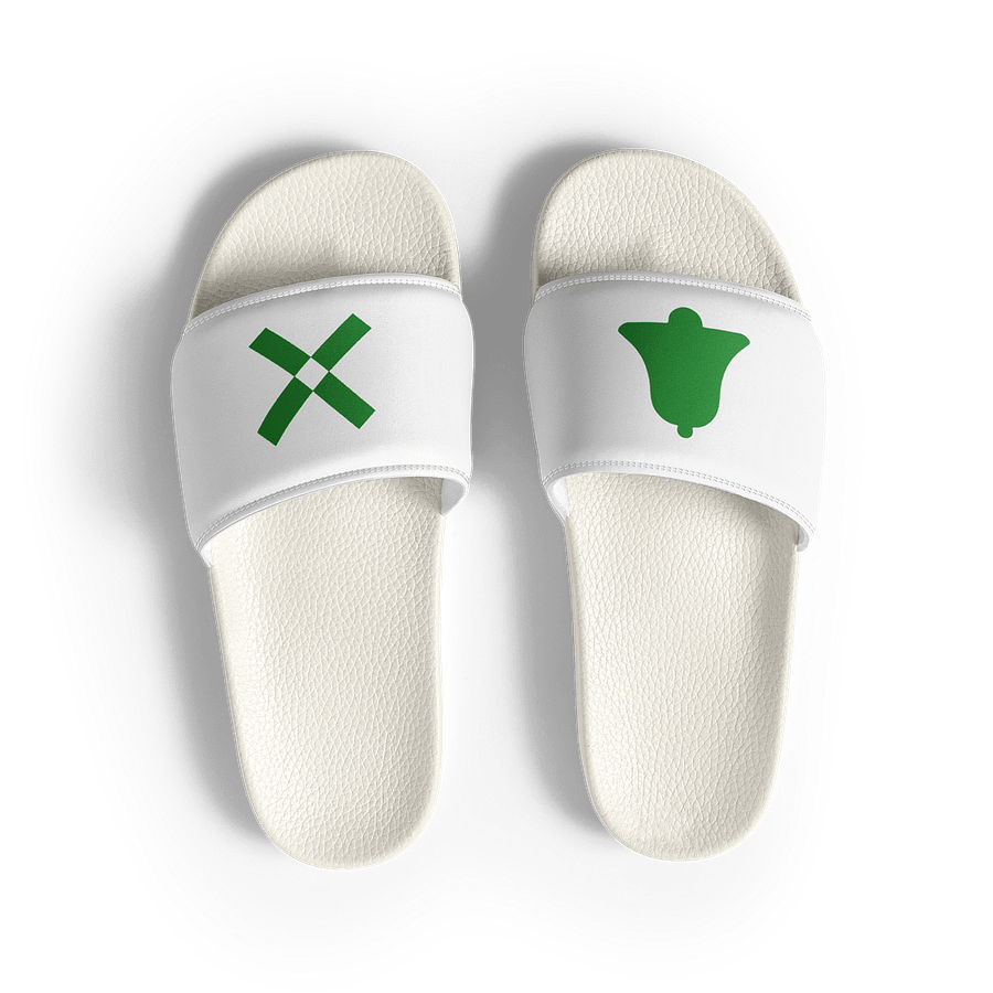 Green Bell Silhouette Women's Slides product image (3)