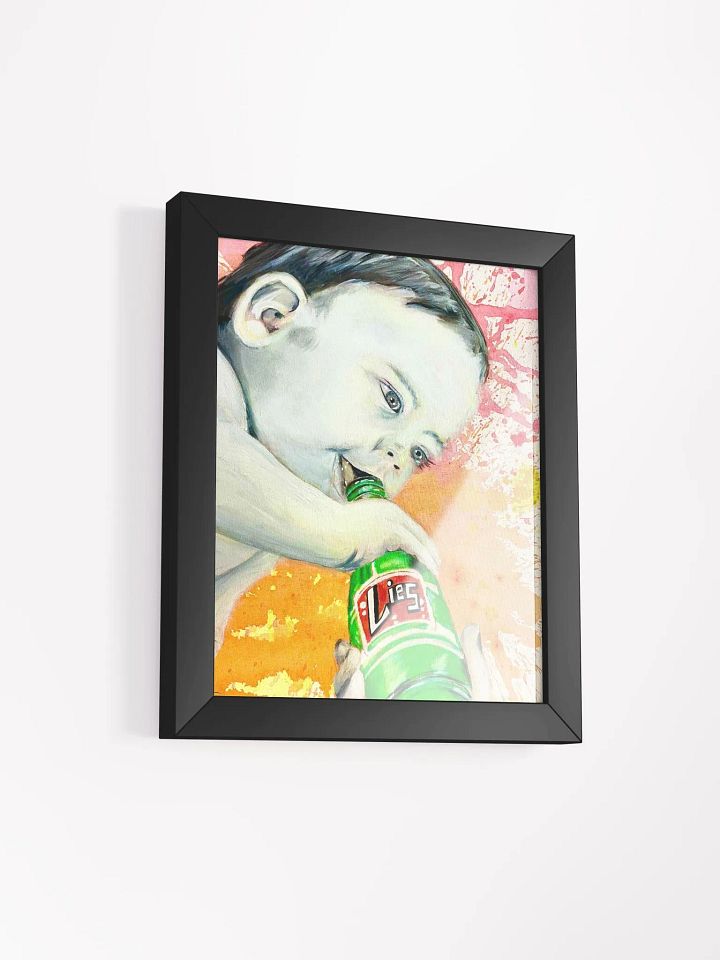 Baby Drinking Lies Print product image (2)