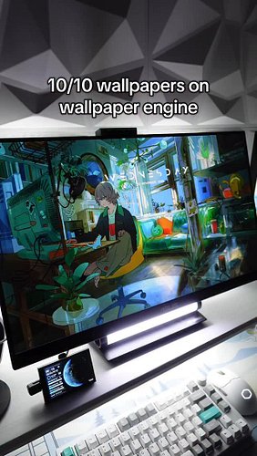 ALL WALLPAPERS 🔗 IN BIO

Wallpaper Engine is on Steam. Rainmeter tutorial for the day/date is linked in my bio @nightxparade ...