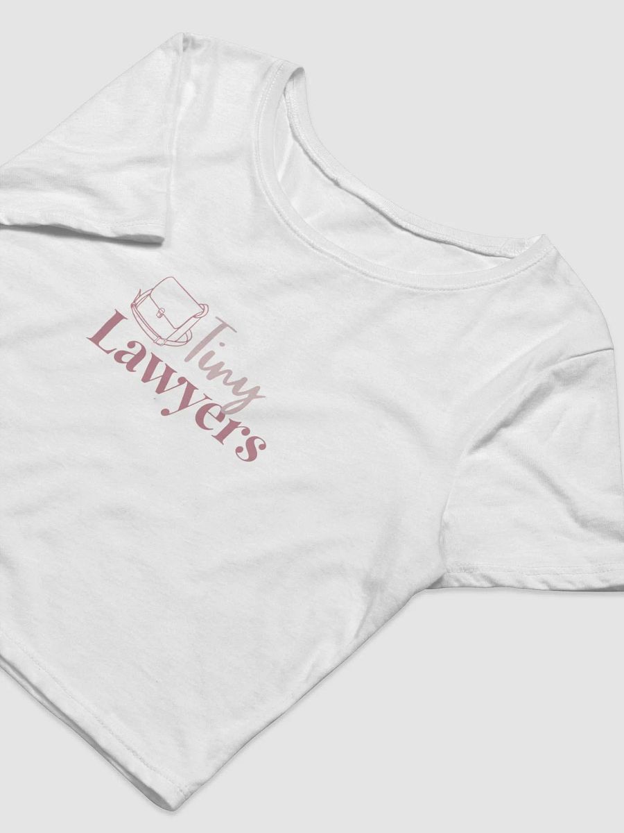 Tiny Lawyers Crop Tee product image (1)