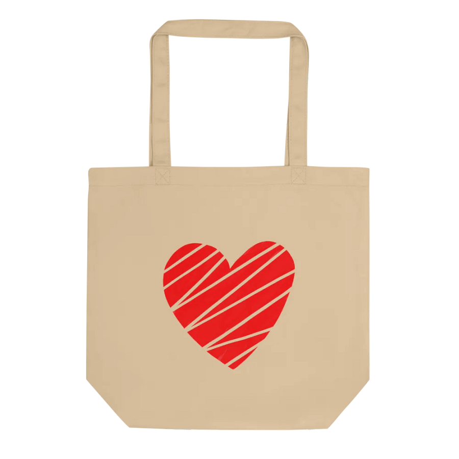 Red Heart - Eco Friendly Tote Bag product image (3)