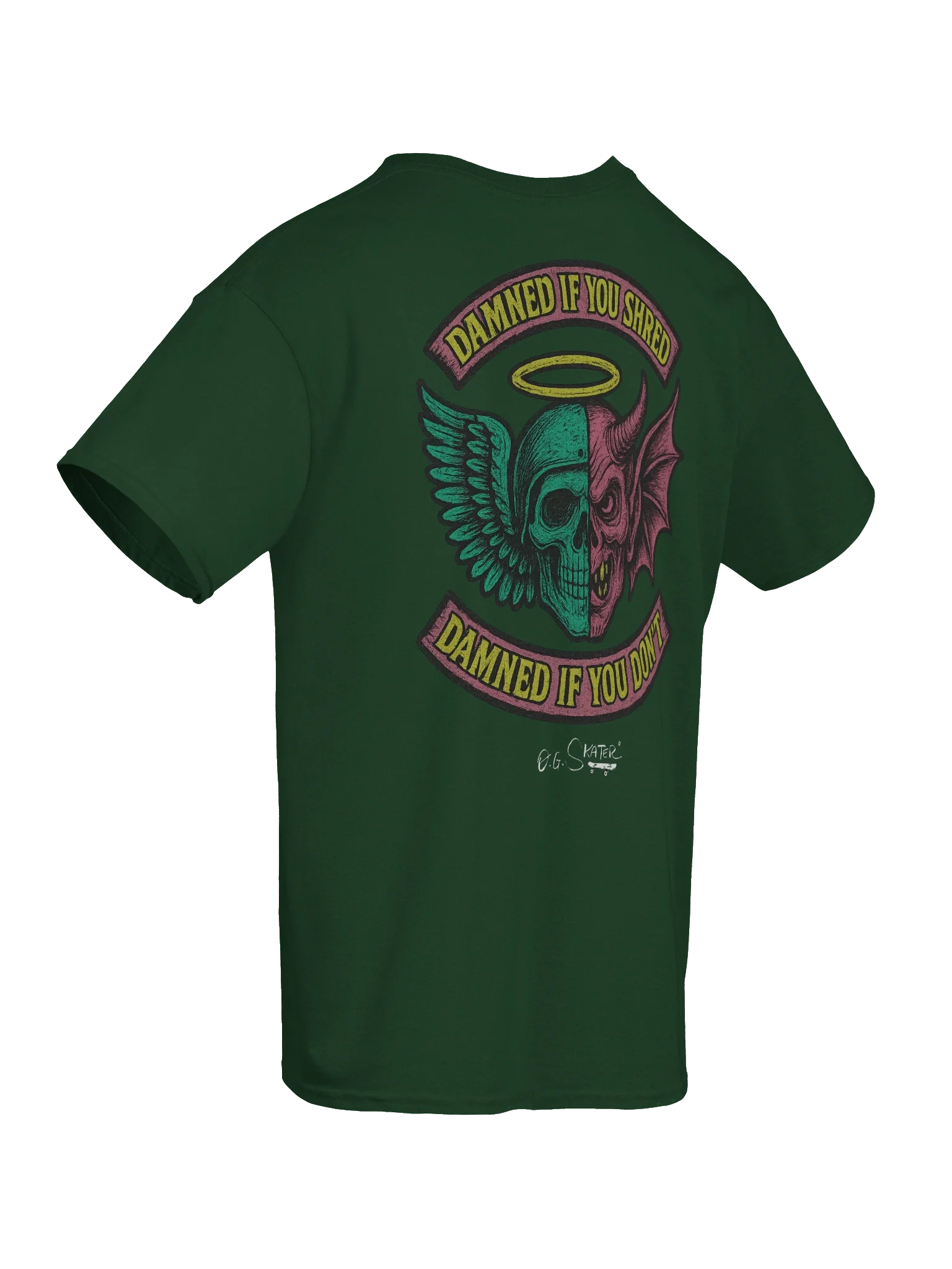 "Damned If You Shred..." by O.G. Skater® product image (3)