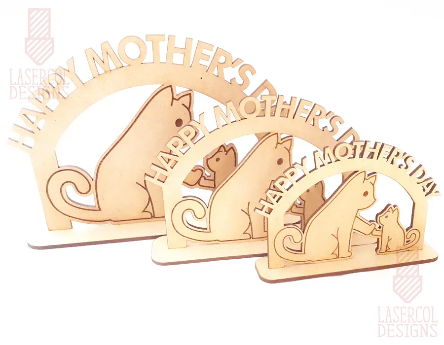 Mother's Day Gift Plaque (Three Sizes) Set 3 - Laser Cut Files product image (3)