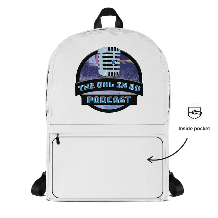 OHL in 60 Podcast Backpack product image (2)