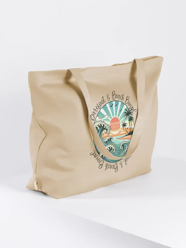 Barefoot Beach Eco-friendly Tote Bag product image (2)