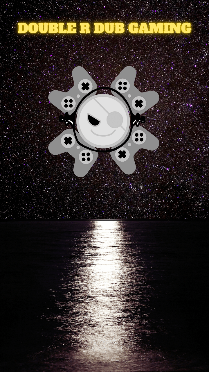 Double R Dub Gaming Moon Mobile Wallpaper product image (1)