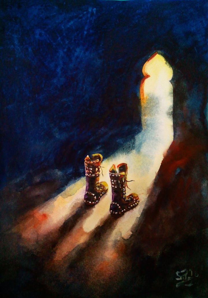 "Hijrah" Painting by Deni Je product image (1)