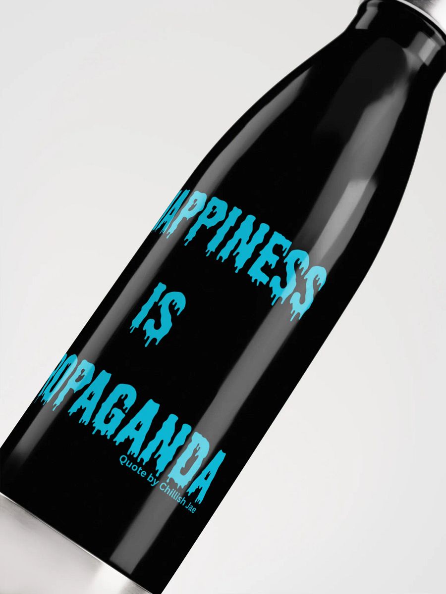 HAPPINESS IS PROPAGANDA Stainless Steel Water Bottle product image (10)