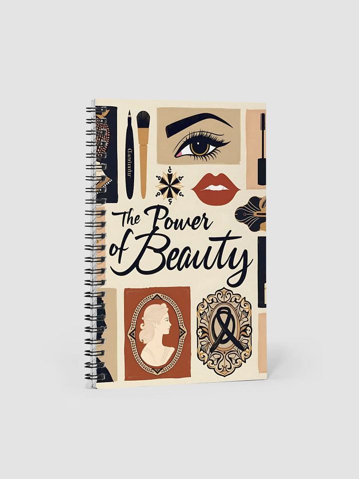 Historical Beauty Spiral Notebook product image (1)