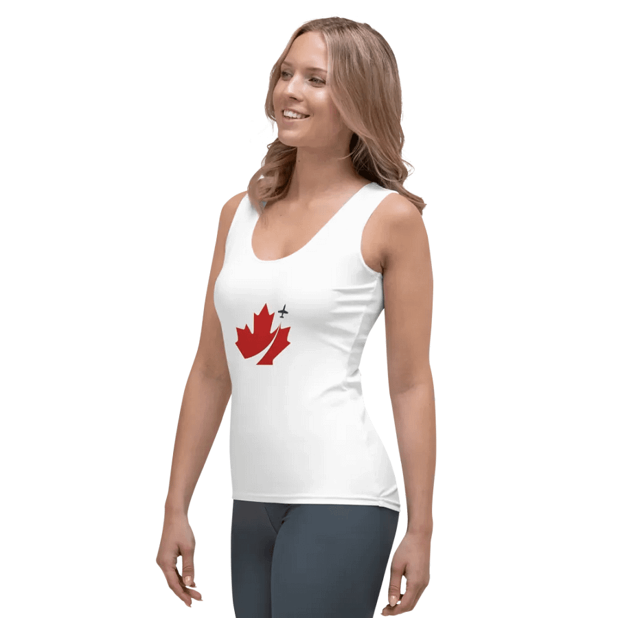 White Tank Top - Ladies product image (5)