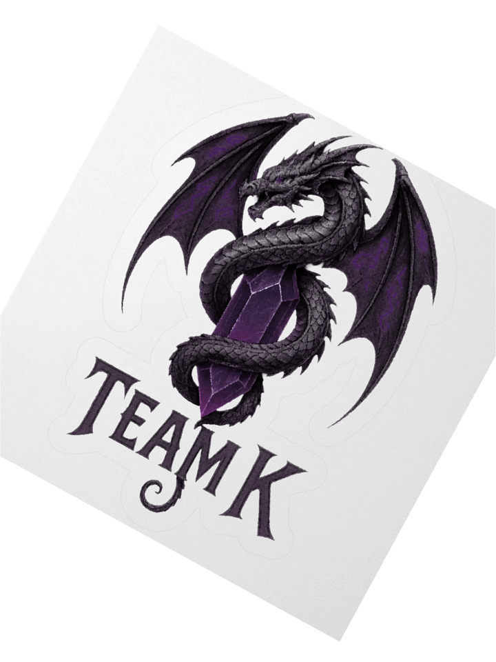 Team K V-4 STICKERS product image (2)