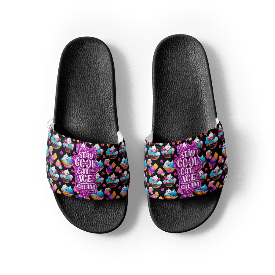 Ice Cream All Over Print Slip On Slides product image (6)