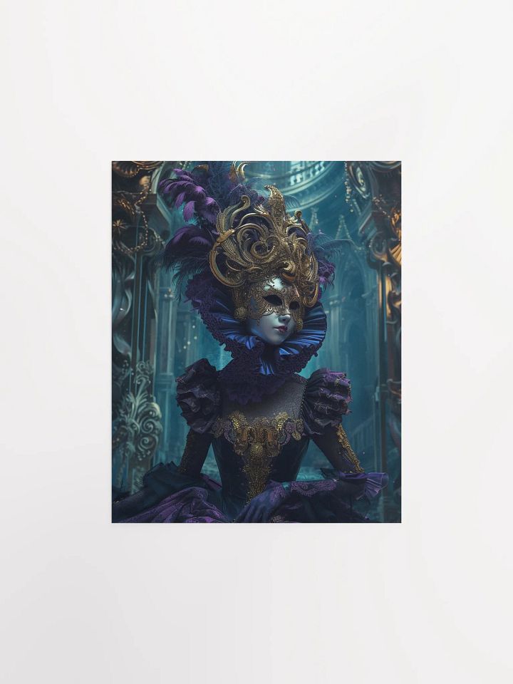 Royal Masquerade Matte Poster product image (1)