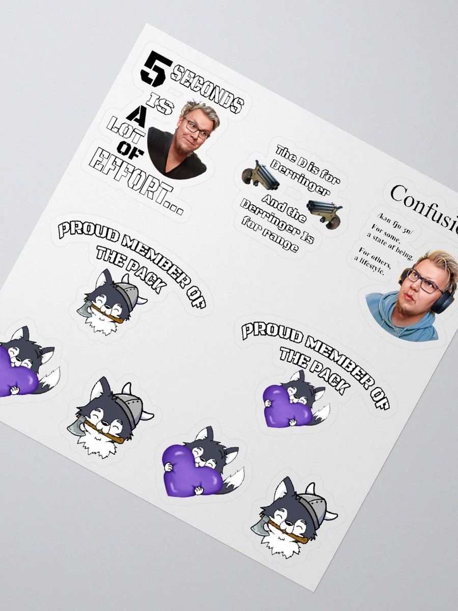 The Wolves Den Kiss Cut Stickers Set product image (2)