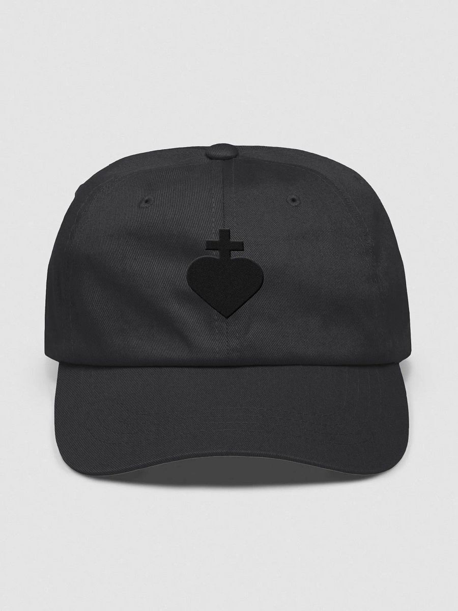 Christ Is King Embroidered Cap (Blackout) product image (9)