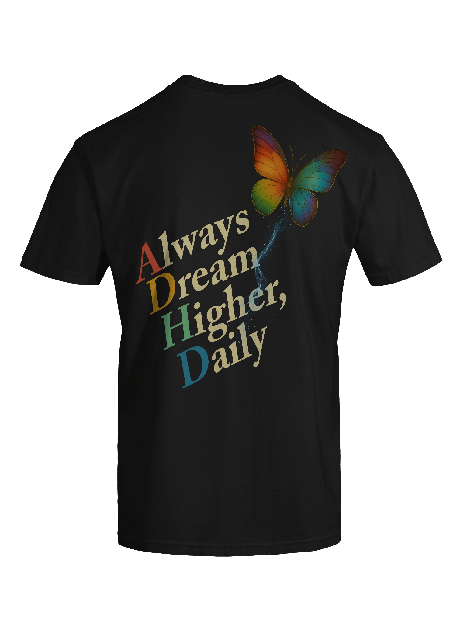 Always Dream Higher, Daily Butterfly Cotton Tee product image (75)