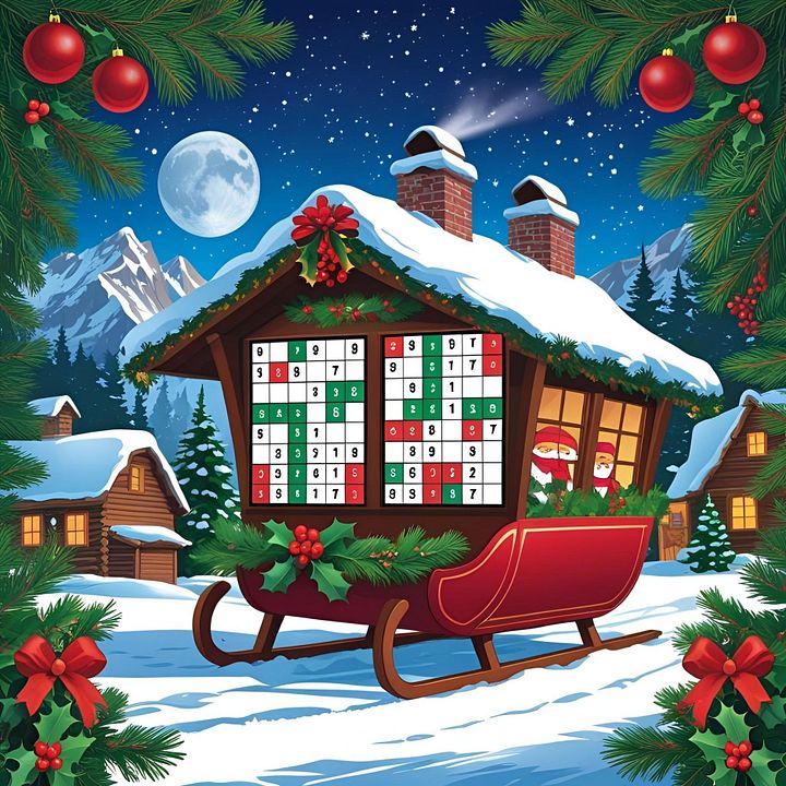 Santa's Sudoku Workshop: Puzzles from the North Pole product image (1)