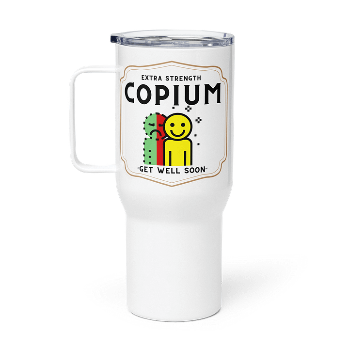 Copium Steel Travel Mug with Handle product image (1)