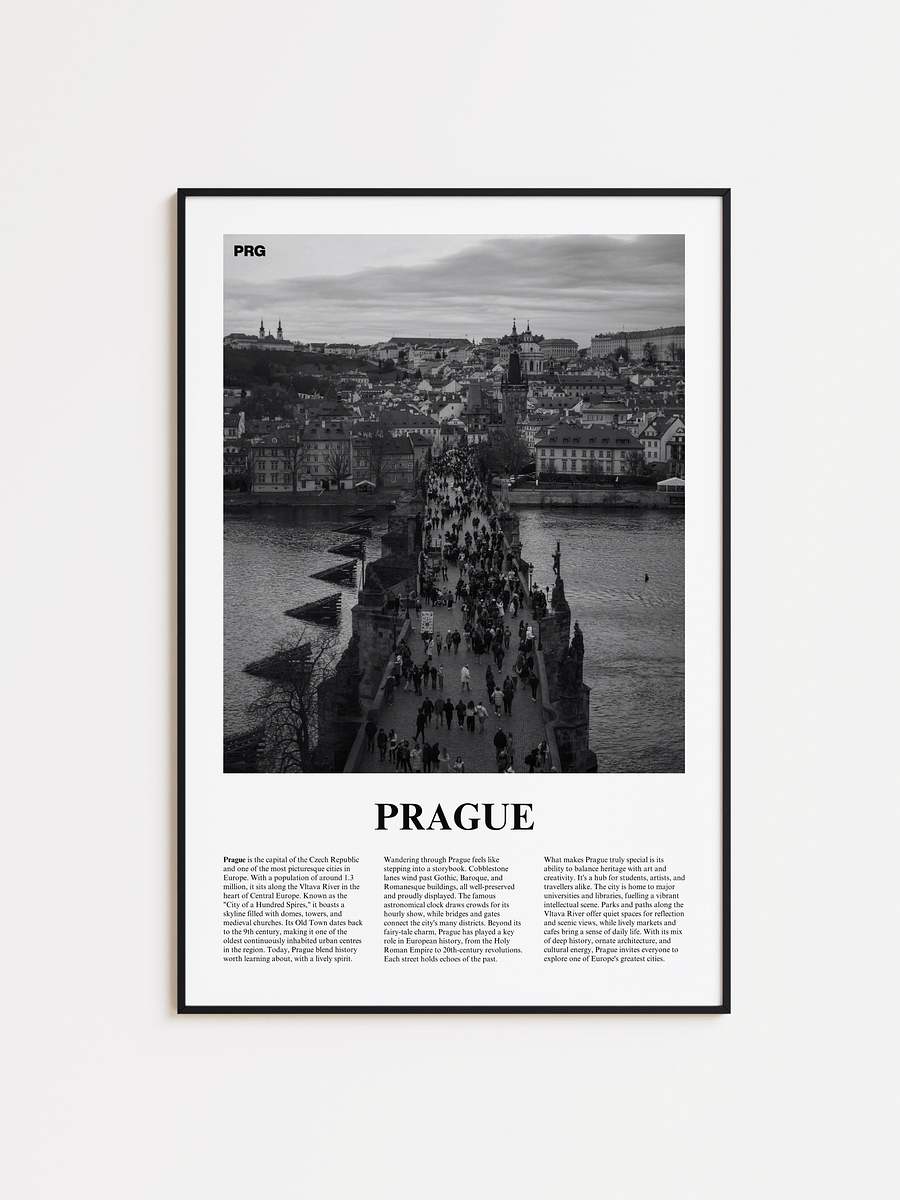 Prague 03 Newspaper Poster product image (1)