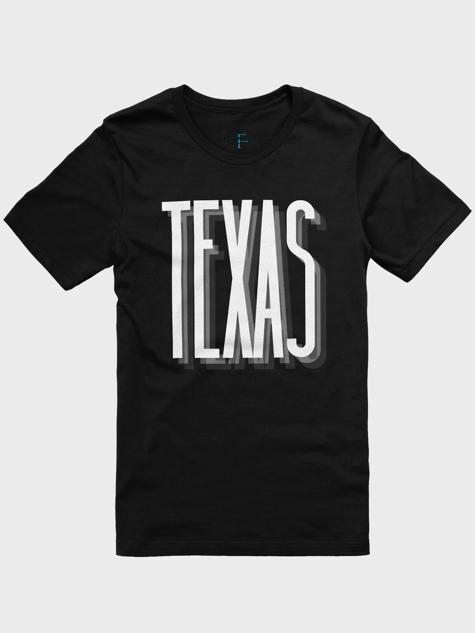 ⚪️ Modern Texas Typography T-Shirt | Bella+Canvas Unisex Tee | White Sansterdam Font Design product image (4)