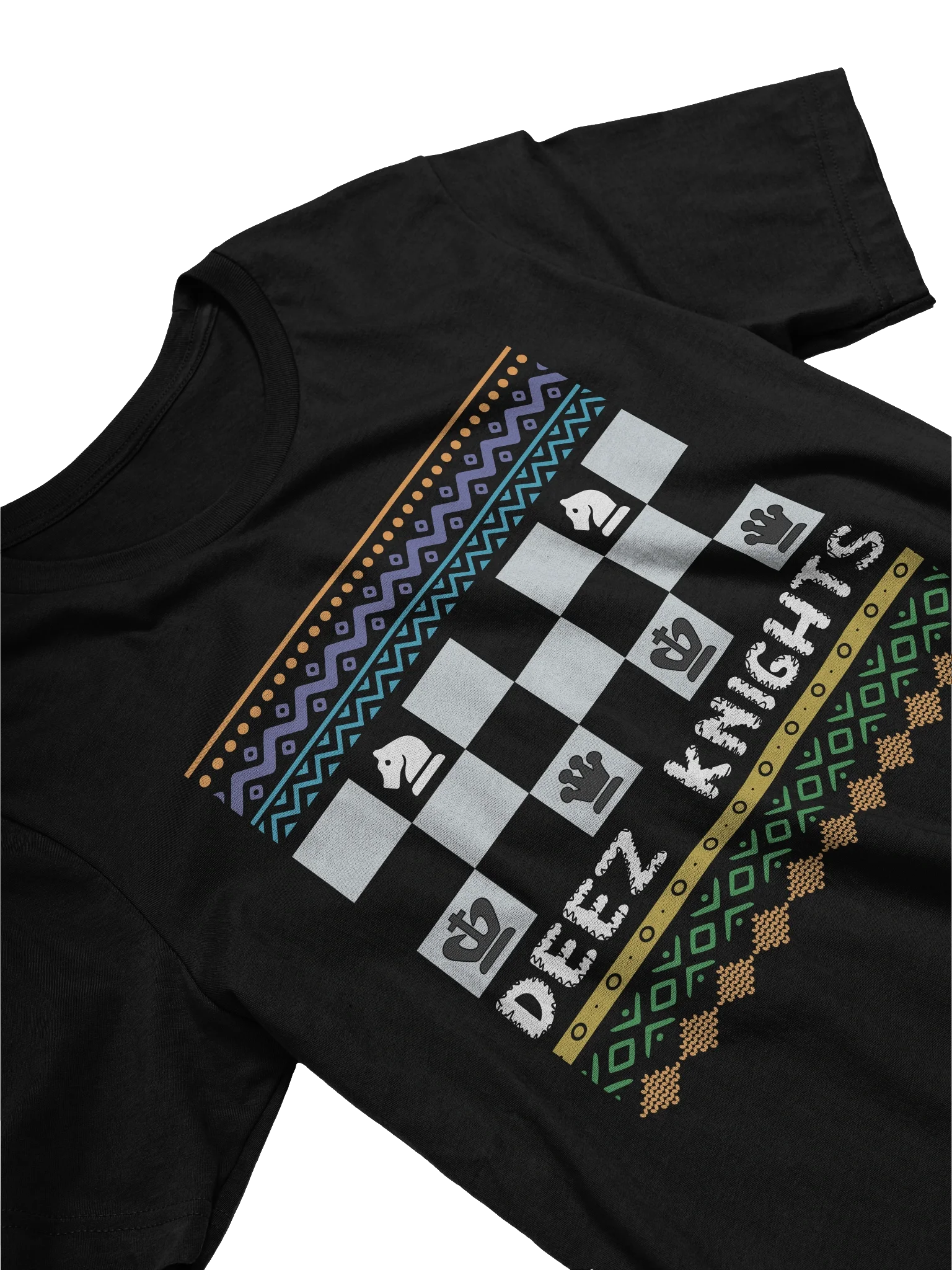 Deez- Knights Chess T-shirt product image (2)